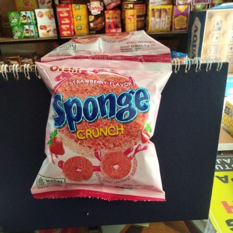 

SPONGE STRAWBERRY FLAVOR (ISI 10 PCS)