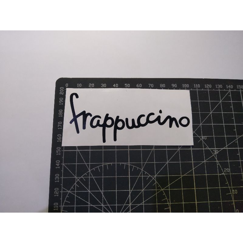 

stiker cutting frappuccino