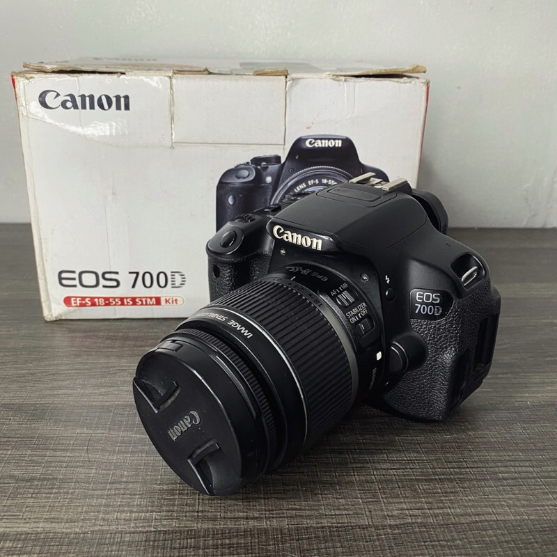 Kamera Canon 700D Kit Bekas Fullset