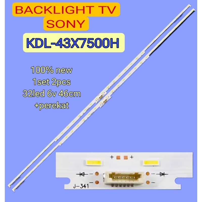 LAMPU LED BACKLIGHT BL TV SONY KDL-43X7500H 43X7500H