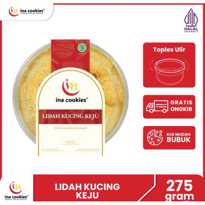 

Ina Cookies Lidah Kucing