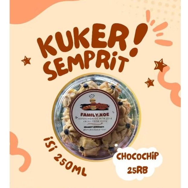 

Kue Kering Semprit Chocochip 250ml