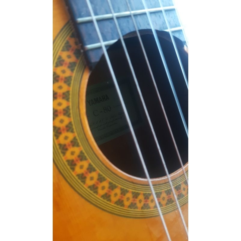 gitar yamaha c80 original