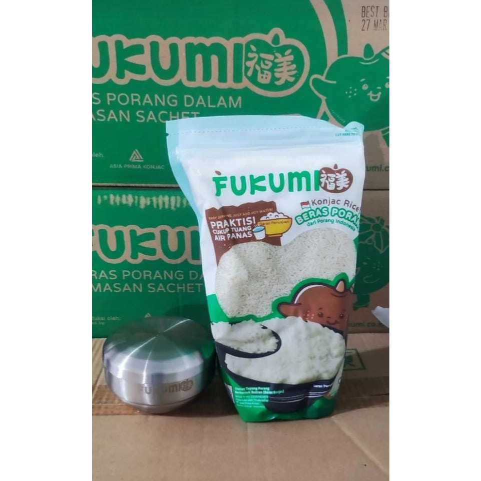 

BERAS PORANG FUKUMI 1 KG+BOWL PAKET HEMAT