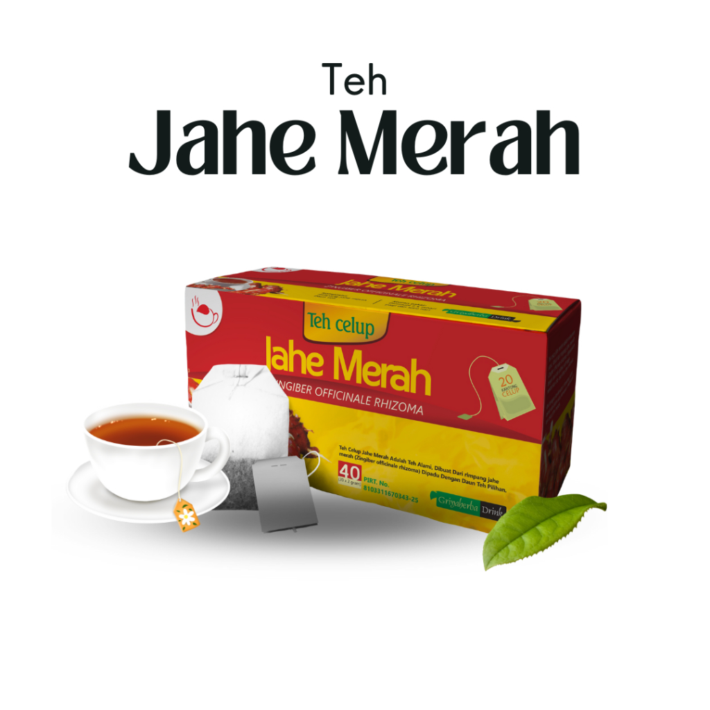 

Teh Herbal Jahe Merah Membantu meningkatkan sistem imun tubuh Halal BPOM