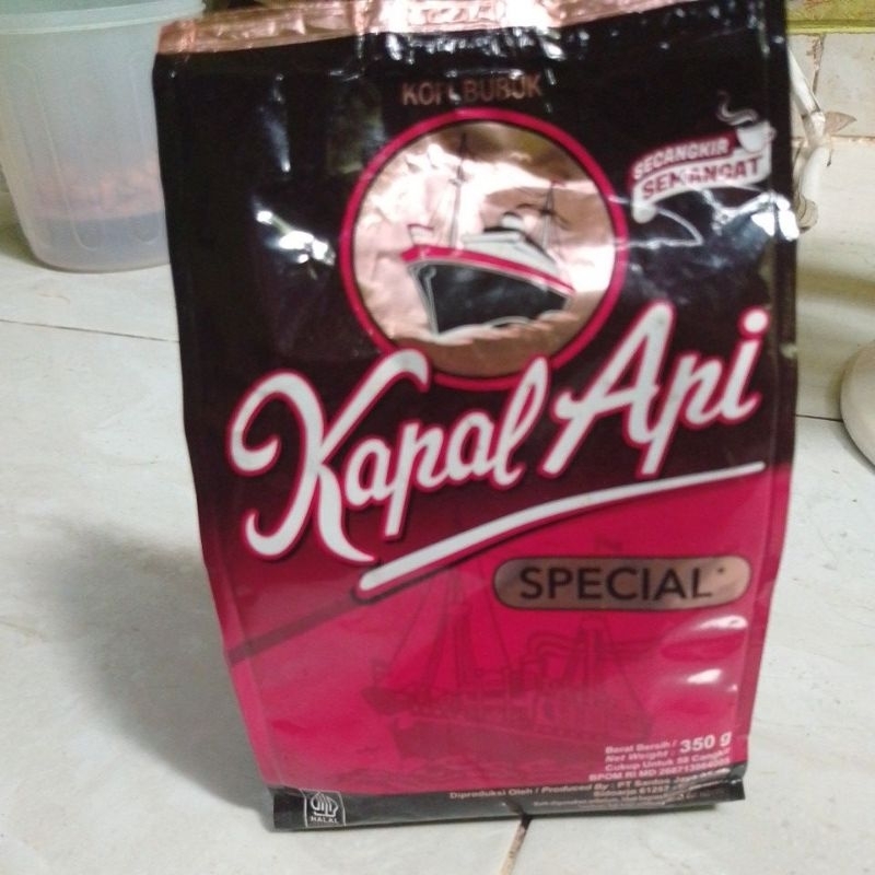 

Kopi bubuk Kapal api special 350 gr