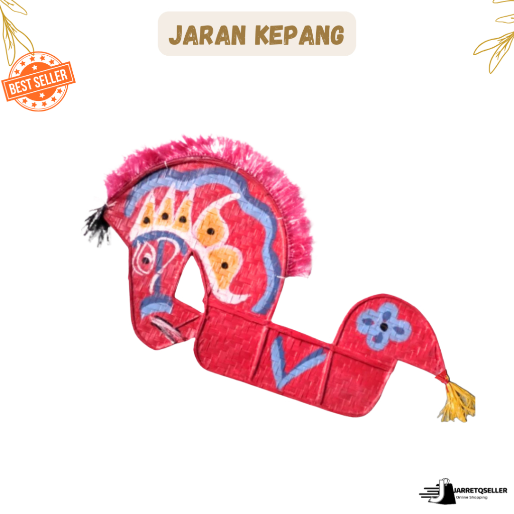 🆕 Mainan Anak Tradisional Jaran Kepang Kuda Lumping Besar Jaranan Reog Dewasa Kepang Lumping Besar