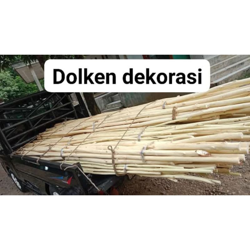 kayu/dolken dekorasian