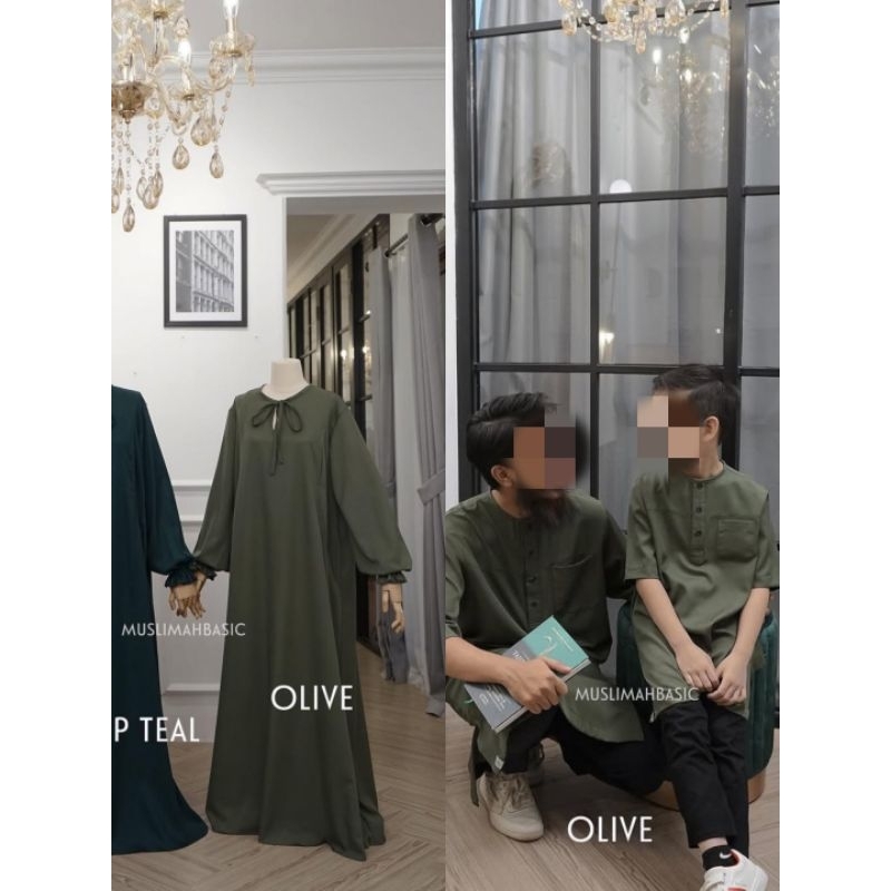 Muslimahbasic | Couple Eid Sakeena Series - Gamis Kurta Couple