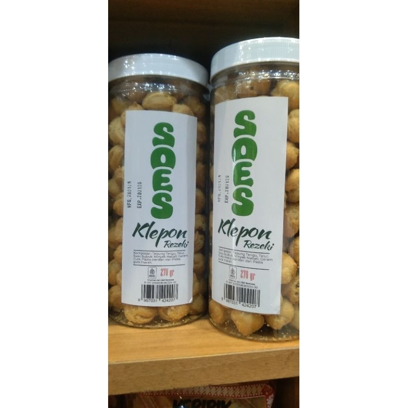 

Soes Rejeki dengan berbagai varian rasa