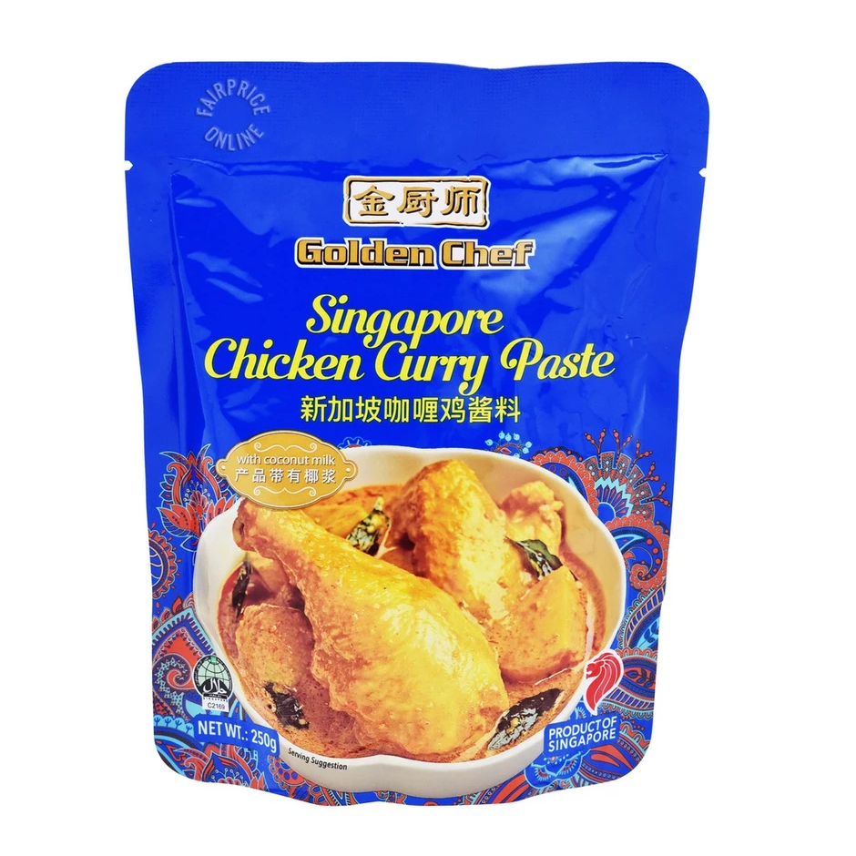 

Golden Chef Paste Singapore Chicken Curry With Coconut Milk 250g