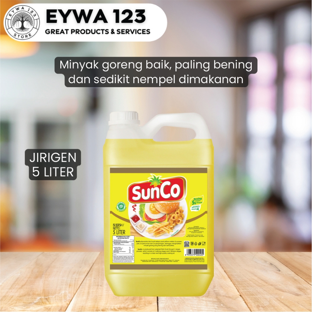 

SunCo Minyak Goreng Jerigen 5L