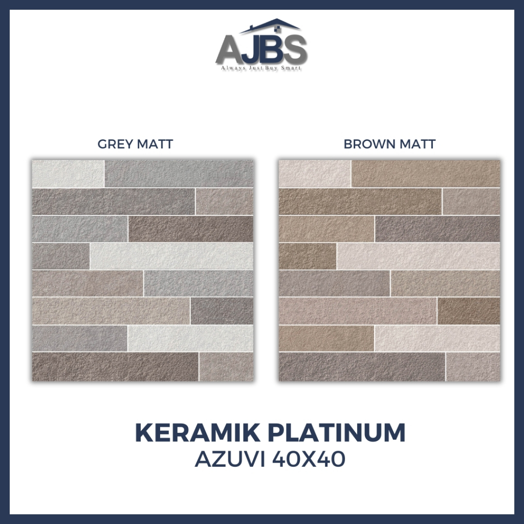 Keramik MATT PLATINUM AZUVI 40x40