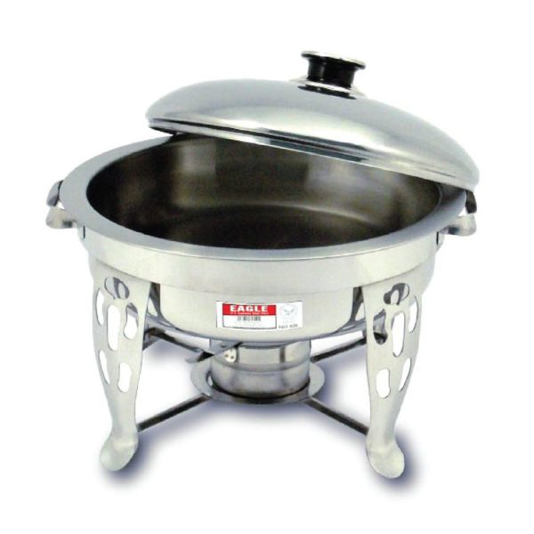 Eagle Chafing Dish Round 36 cm ( AS 5436 ) / Tempat Wadah Saji Presmanan Bulat Stainless