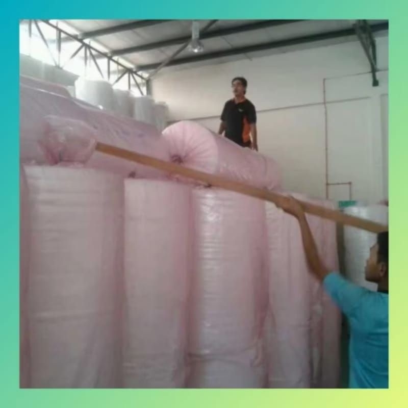 

Air bubble Wrap Putih/White ROLL 40" ( 1 Meter ) × 100 mm
