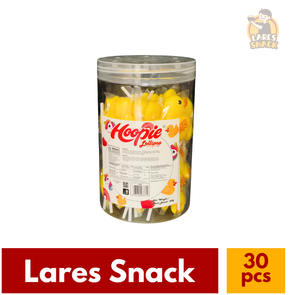 

Hoopie Permen Lopipop Toples | Isi 30pcs 450gr Halal