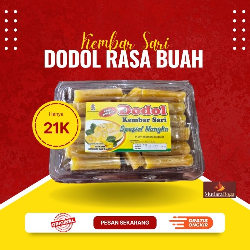 

Dodol Buah Asli Cap Kembar Sari