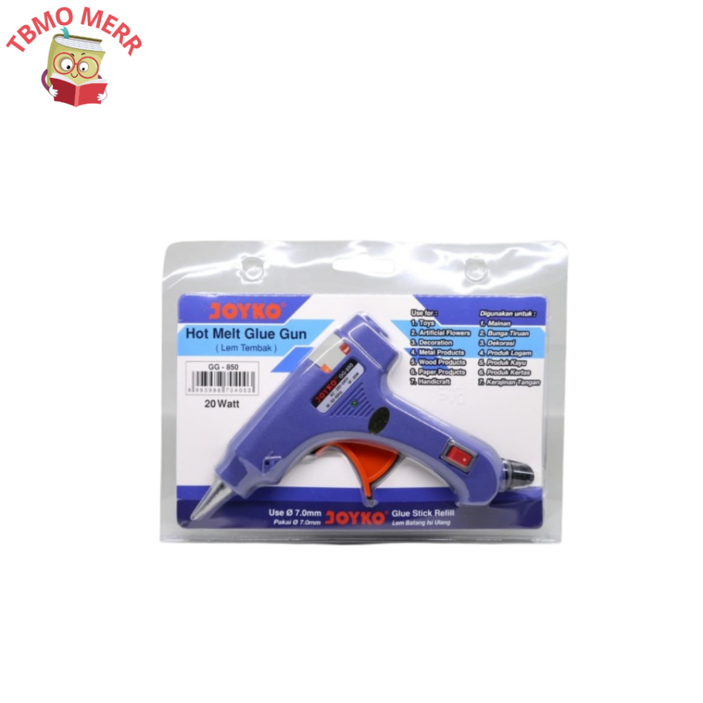 

Joyko Alat Lem Glue Gun GG-850 - Joyko Alat Lem Tembak Kecil (Untuk Refill Kecil)