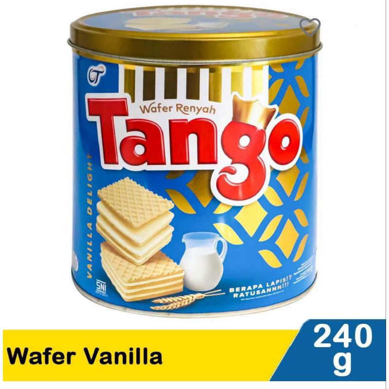 

TANGO WAFER RASA VANILLA BERAT 240GR