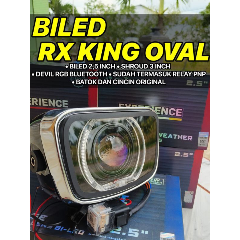 LAMPU BILED RXKING AES BILES RX KING AES BILED AES TURBO EXPERIENCE