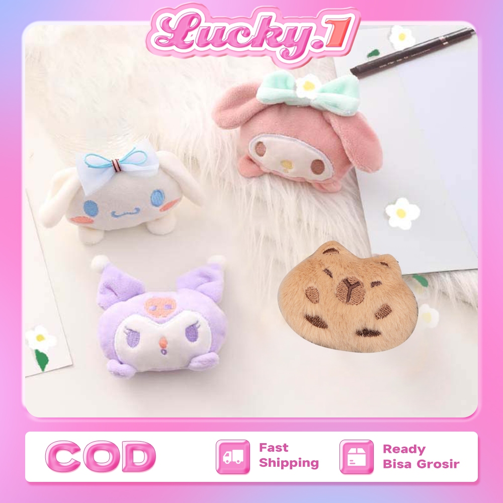 Pin Boneka Bros Lucu Kartun Baju Anak Perempuan Sanrio Pin Baju Anak Kulome KAWAII Pin Hewan Pin Bro