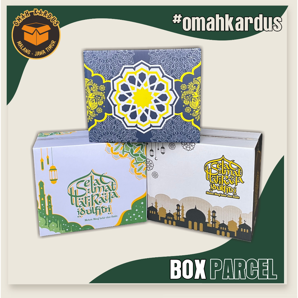 

Box Parcel 40x25x33 cm box parcel/parcel lebaran/box sembako/box idulfitri/eid mubarok/parcelmurah