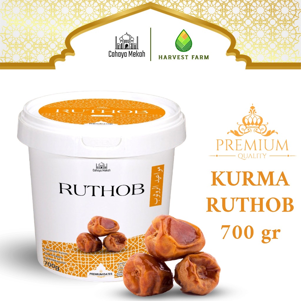 

Cahaya Mekah Kurma Ruthob 700gr Premium Original High