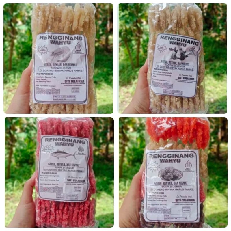 

RENGGINANG SITUBONDO RASA UDANG TERASI BAWANG MIX 450gram