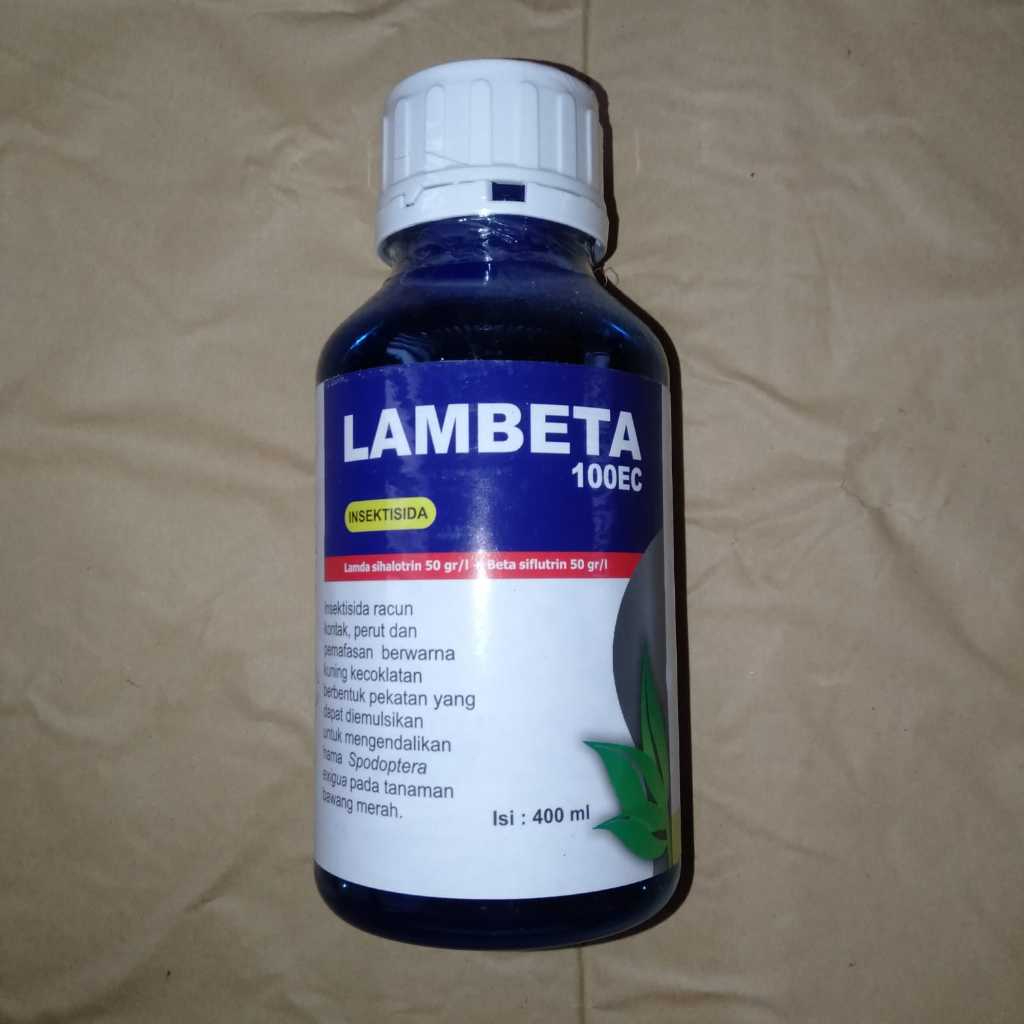 Insektisida LAMBETA 100EC - Lamda sihalotrin 50g/l + Beta siflutrin 50g/l - 400ML - Insektisida Racu