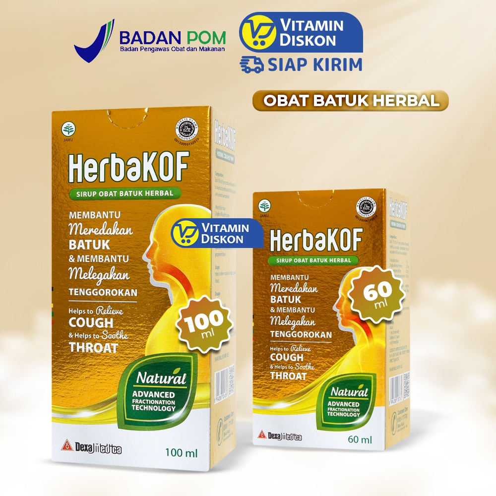 HERBAKOF SIRUP OBAT BATUK HERBAL