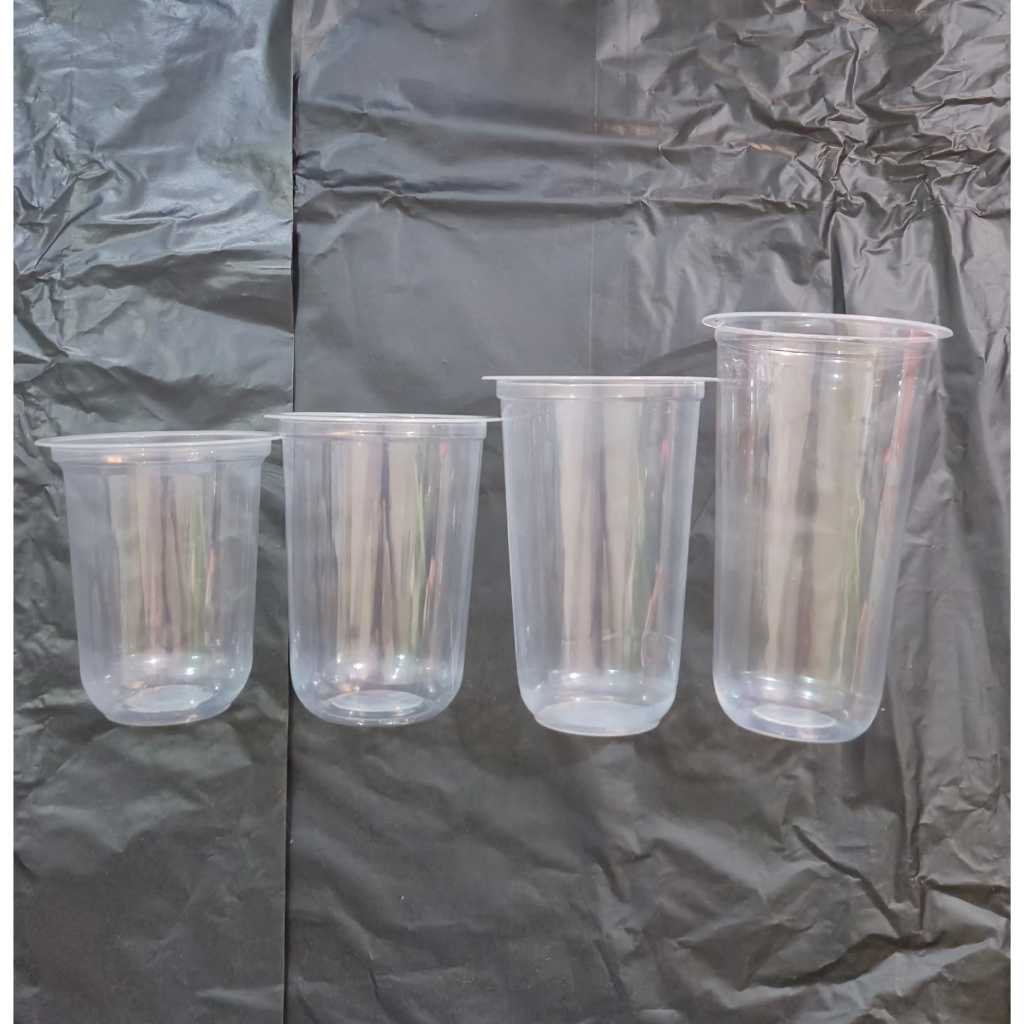 Cup Minuman Plastik | Cup 14oz oval | Cup 16oz oval | Cup 18oz Oval |