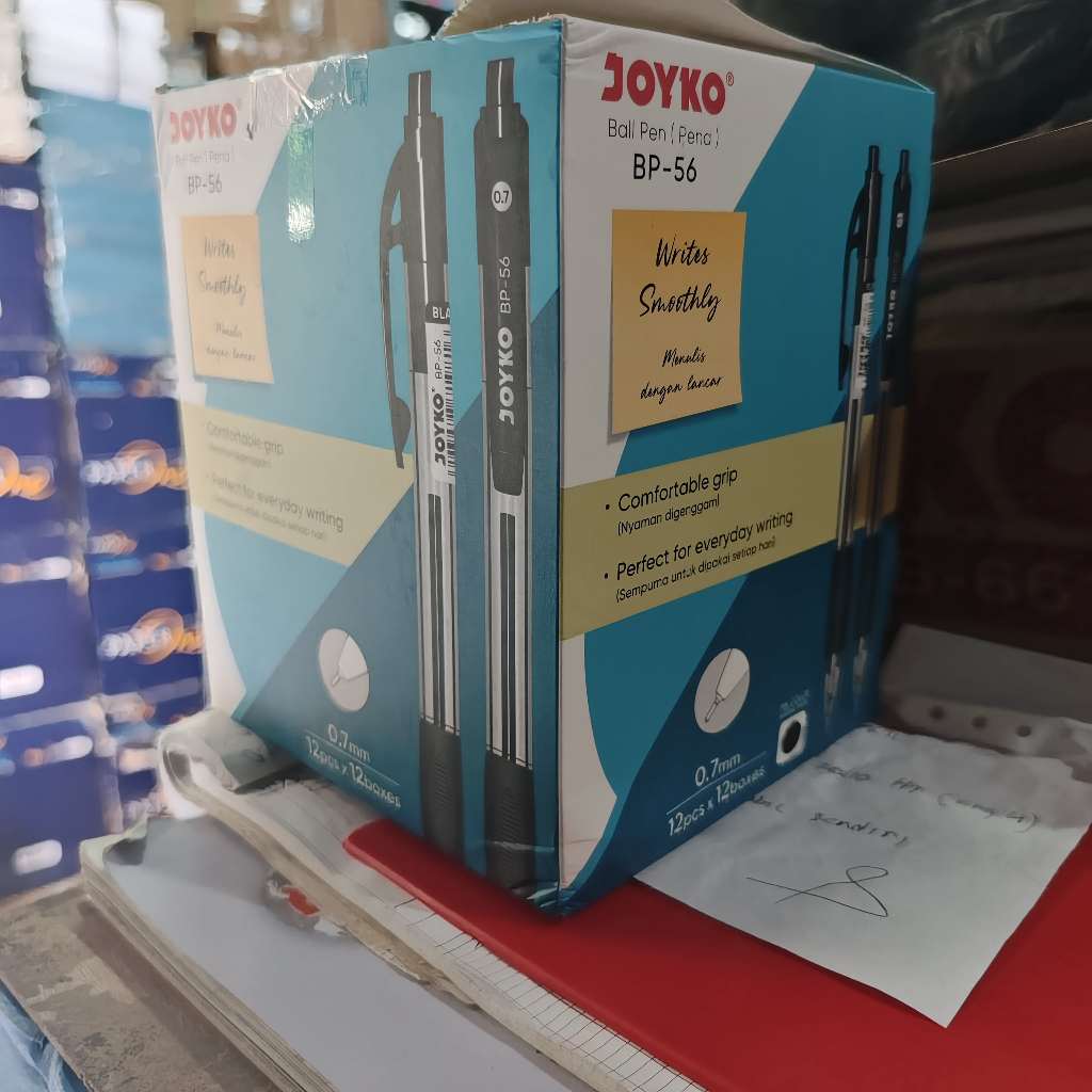 

(Gross) Pen Joyko BP 56 (1 Gross / 12 Lsn / 144 Pcs)