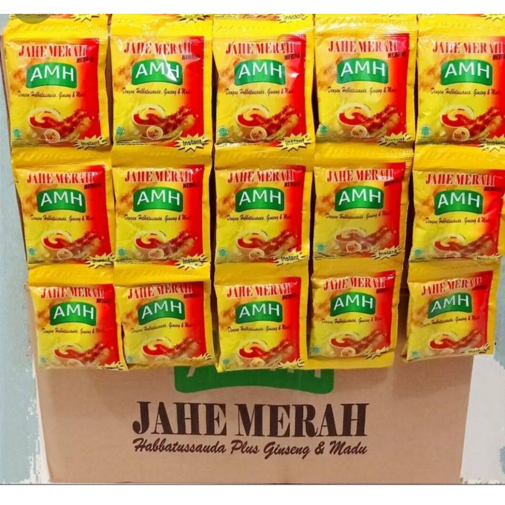 

Jahe Merah Siap Seduh AMH Amanah Herbal Jahe Serbuk Hangat Sehat