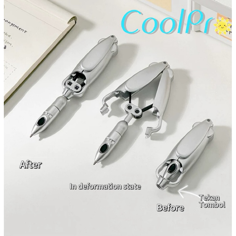 

Coolpro Pena Transformasi 0.5MM Tinta Hitam Bentuk Cumi-cumi Perlengkapan Menulis Lucu Sekolah Alat Tulis Dekompresi