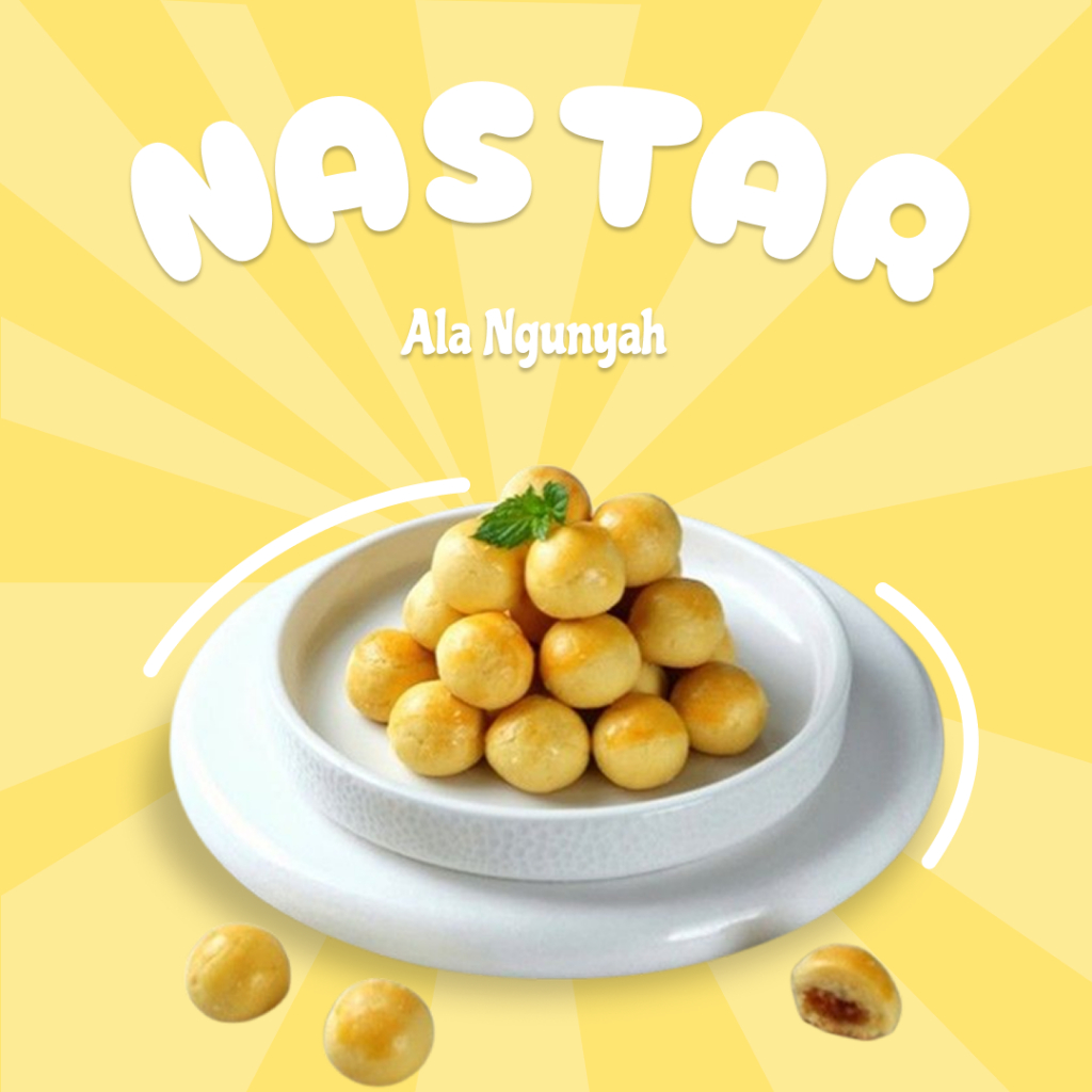 

Kue Kering - Nastar Selai Nanas Special Lebaran Ukuran Toples 300 gram - 400 gram