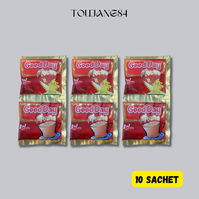 

GoodDay Kopi Instan 3 In 1 Mocacinno 10Sachet @20g