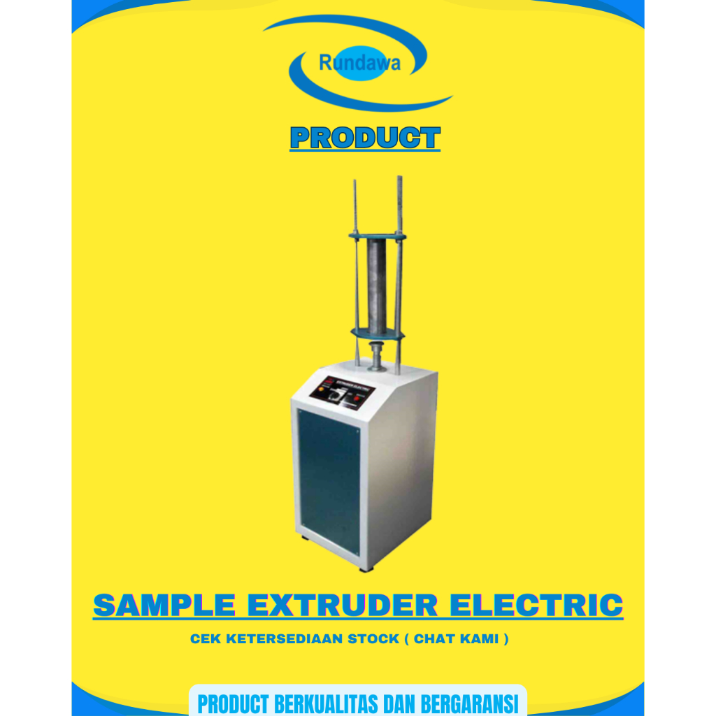 SAMPLE EXTRUDER ELECTRIC / Jual Sample extruder electric / Sample extruder electric test