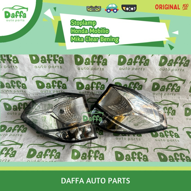 Custom Lampu Belakang Stoplamp Mobil Honda Mobilio Clear Bening