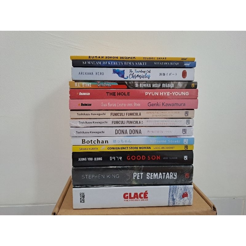Preloved Part 2: Sakae Tsuboi, Miyazawa Kenji, Sayaka Murata, Bernard Minier, Stephen King, Natsume 
