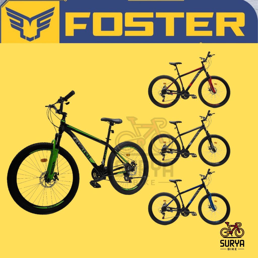 Sepeda Foster 5577 24" 26" Sepeda MTB Sepeda Gunung