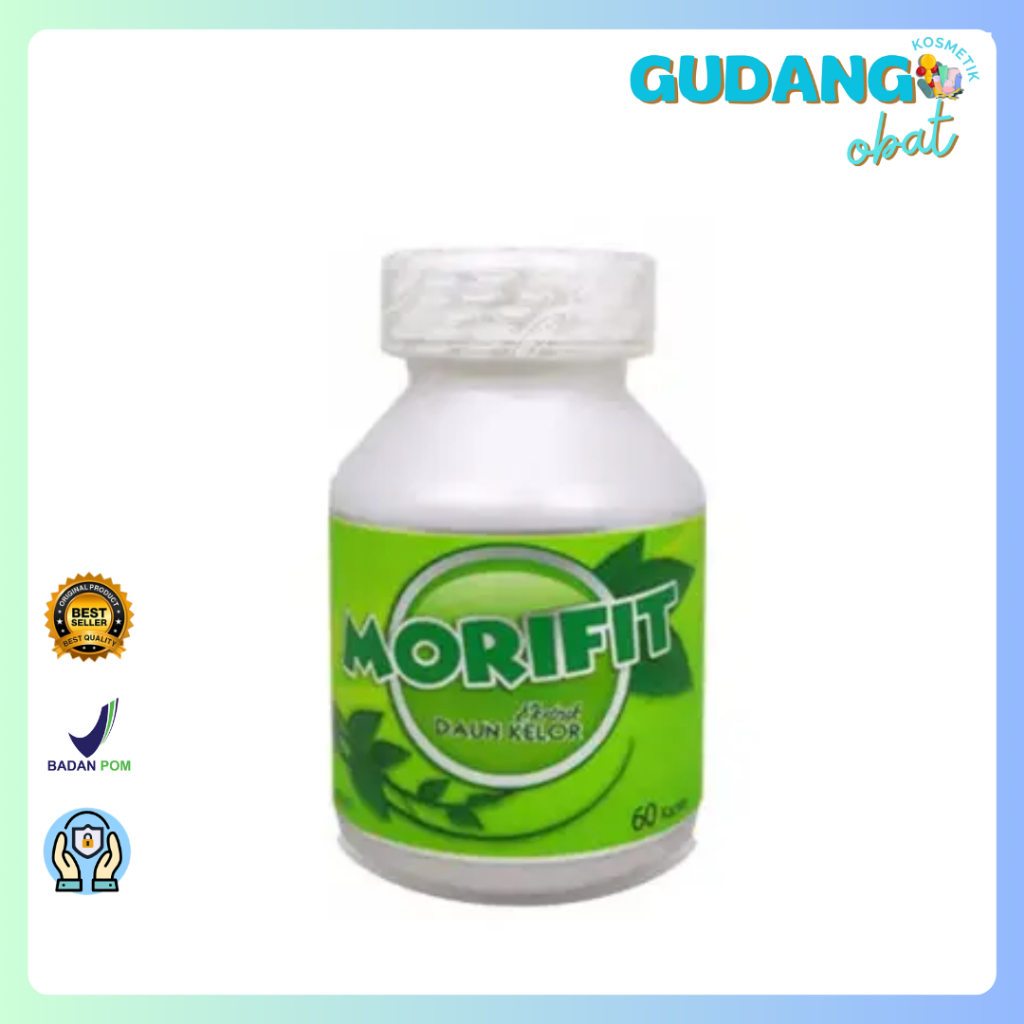 Morifit Ekstra Daun Kelor 60's - Pelancar Asi