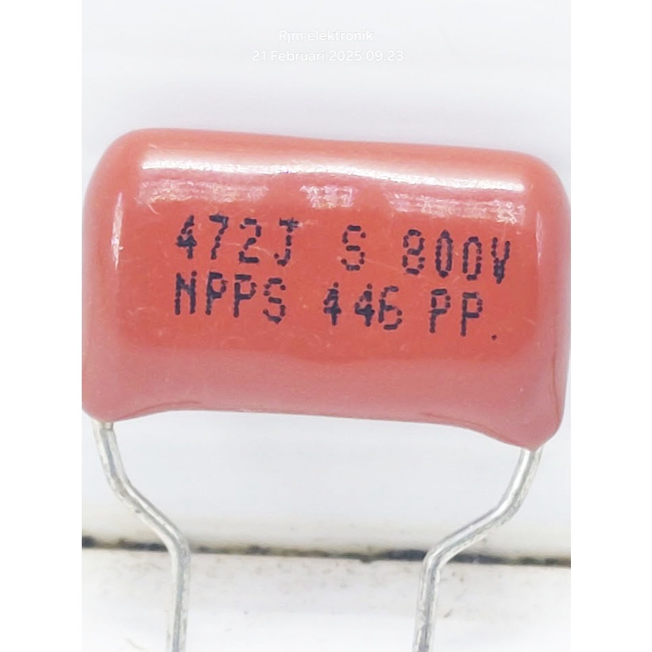 kapasitor 472j 800v original