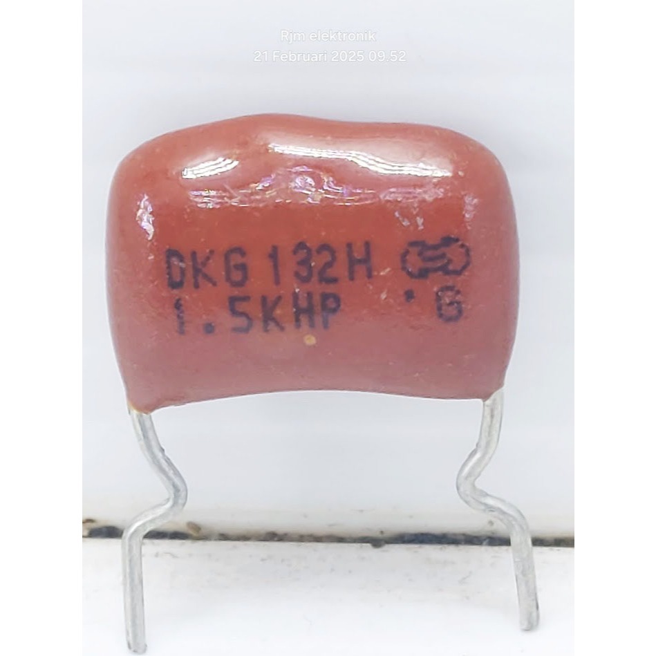 Kapasitor milar ukuran 132H 1,5 KHP