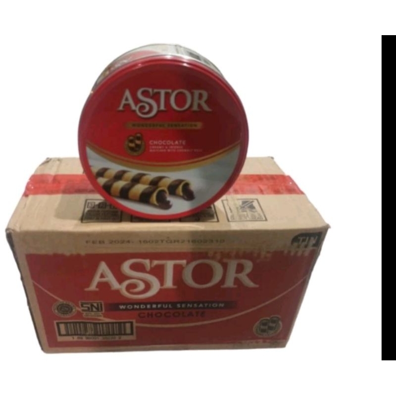 

Astor Wafer Stick Kaleng Bulat Premium