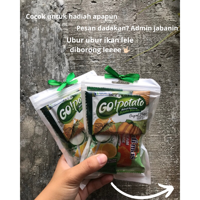 Mini Gift Snack Imoet Kiyoet Hijau Version
