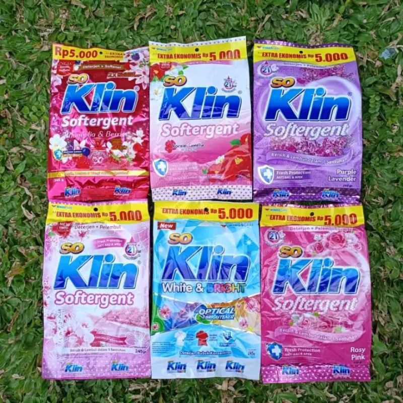 SOKLIN DETERGENT BUBUK 5000 an Sabun cuci baju