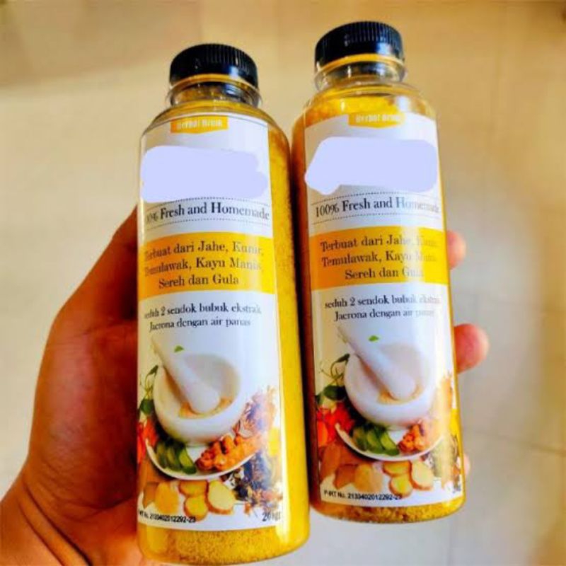 

minuman herbal 500ml