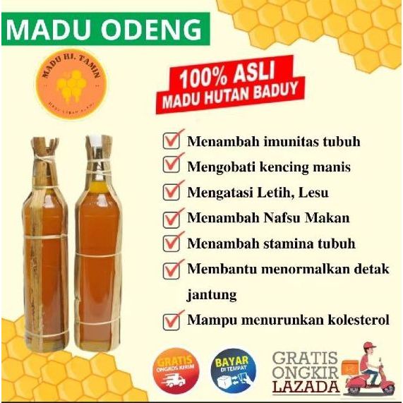 

[COD] Promo madu odeng super premium 1kg madu hutan baduy alami tanpa campuran