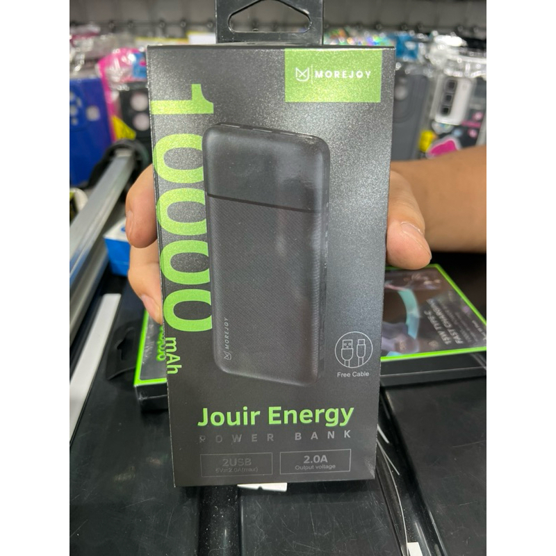 Morejoy Jouir Energy Powerbank 10000mAh - Hitam