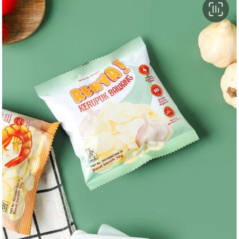 

RENYA! Kerupuk Bawang 10 gr (Eceran)